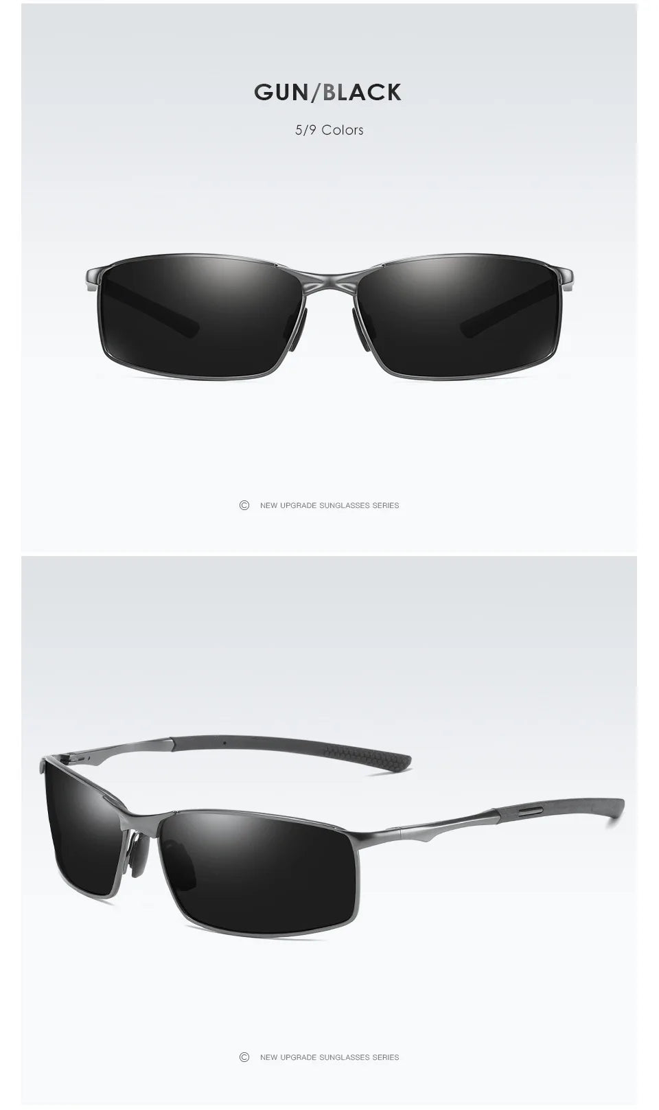 Polarized Driving Sunglasses – Night Vision Cycling Glasses for Men, UV Protection Road & Fishing Shades