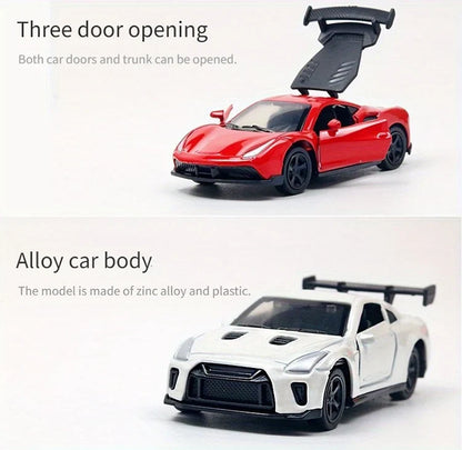 Drift Car Dashboard Toy Model — Swinging Sports Race Car Ornament for Interior Decor & Fun Accessories for Men