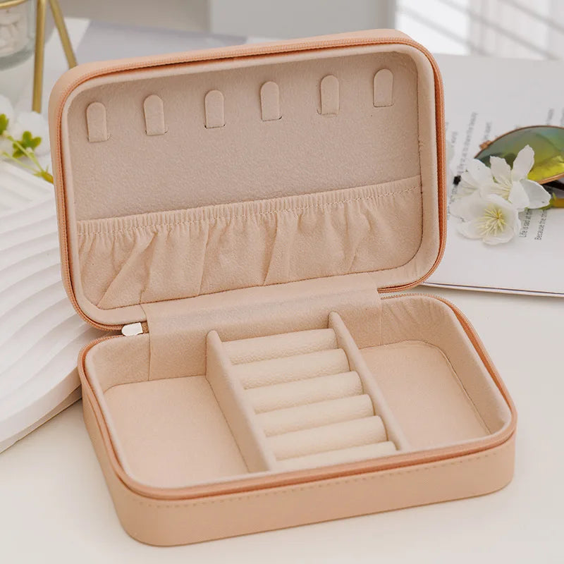 Three-Layer Jewelry Storage Box – High-End Large Capacity Organizer for Necklaces, Earrings & Gold Accessories