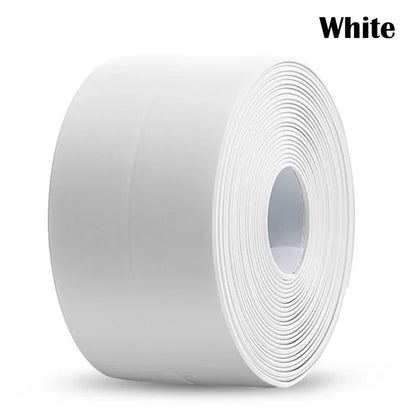 Self-Adhesive PVC Sealing Tape – Waterproof, Oil-Proof Caulk Strip for Kitchen, Bathroom, Sink & Toilet (1/2/3.2M)