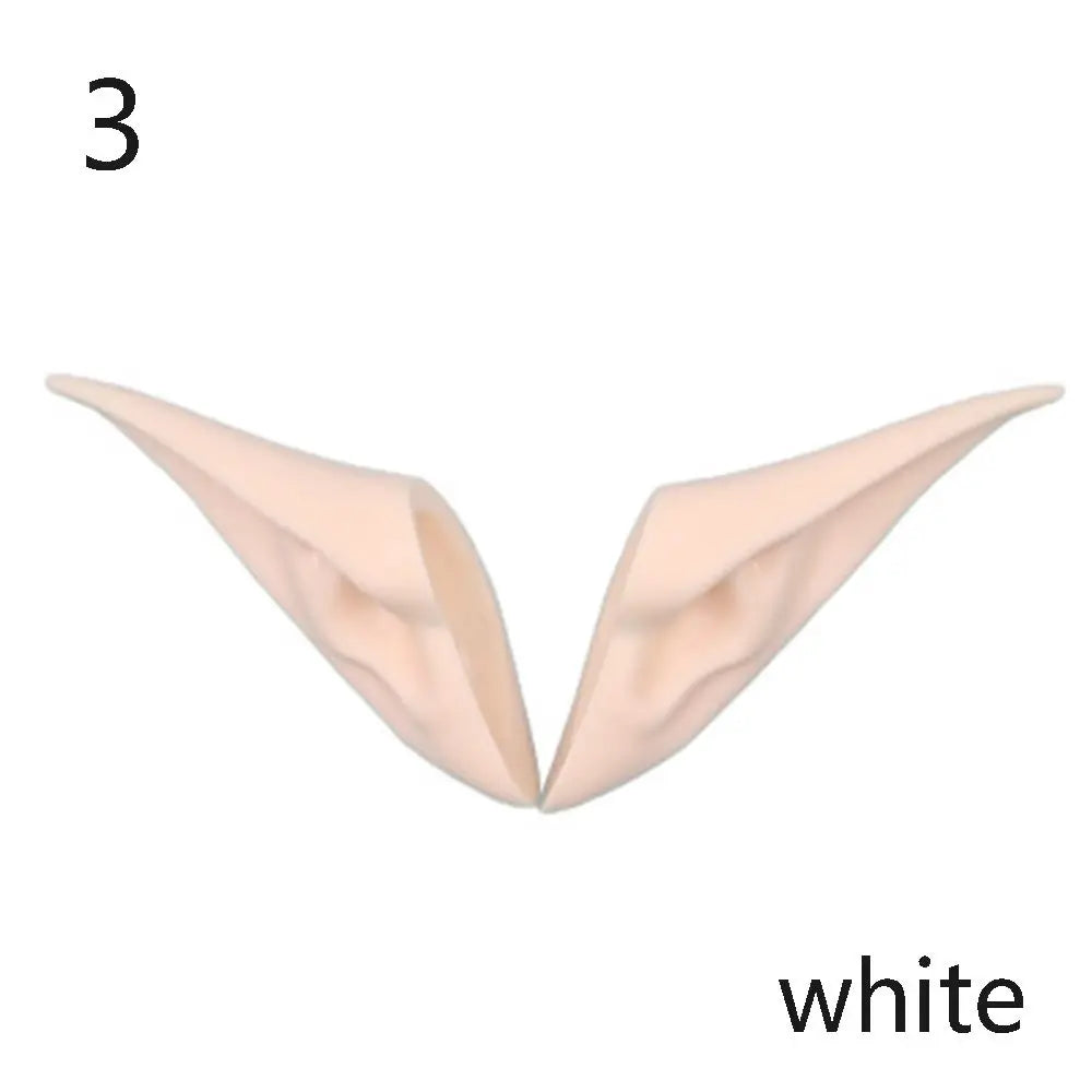 1/6 Doll Elf & Human Plastic Ears – White, Tan, Dark & Super Dark for 30cm Blyth Doll DIY Accessories