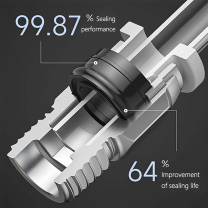 High Quality Pneumatic Air Tube Quick Connector Fitting – Black PU/PE/NY Pipe Fittings 3–16mm Industrial Hose Adapter Set