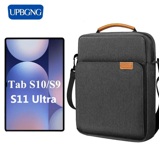 Tablet Bag Case for Samsung Galaxy Tab S11/S10 Plus/Ultra/S9/S8 FE+ — Universal Laptop Pouch Handbag for Tab S11 Lite Accessories