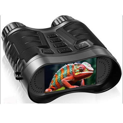 Maxgeek NV2181 4K Night Vision Binoculars – 8X Digital Zoom, 1080P, IP54 Waterproof, 3.2" HD TFT Screen