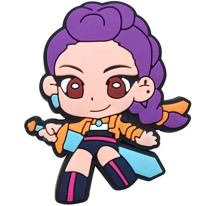 KPop Demon Hunters Shoe Charms – Premium Clog Decorations & Popular Shoe Accessories