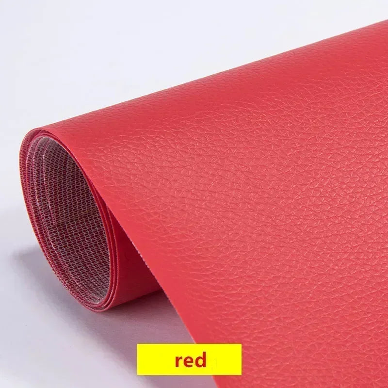 300x50cm Black Self-Adhesive Leather Upholstery Patch – Car Seat, Sofa & Chair Repair Sticker for Holes
