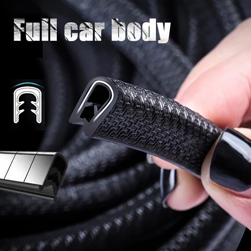 Car Door Protector Strip | Edge Guard Trim for Scratch, Noise Reduction & Anti-Collision Protection