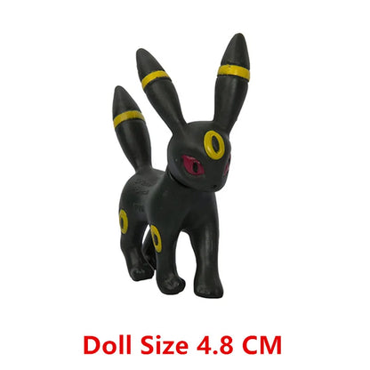 Pokemon Anime Figures – Pikachu, Eevee, Gengar & More Cartoon Action Model Toys for Kids, Bulk Purchase