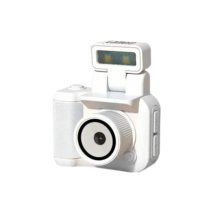 Y4000 Mini HD 1080p Camera with Screen — Portable Retro Compact Video Recorder with Flash Lamp & Battery Dock