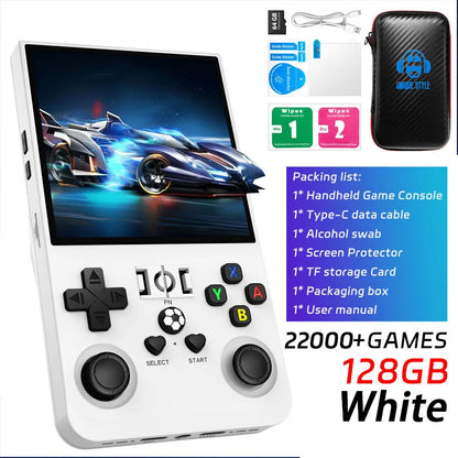 AISLPC R36MAX Retro Handheld Game Console – 4.0" IPS Linux System Portable Player with 128GB Games