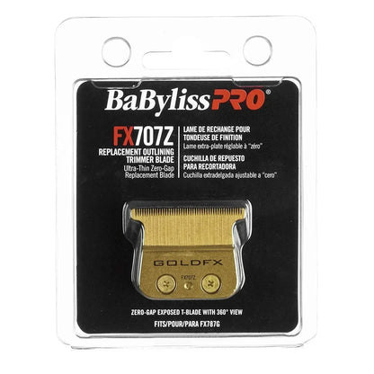 FX707 Titanium Coated Blade - Replacement for BaByliss PRO Trimmer, Compatible with FX787, FX726, FX787Z, DLC Carbon Steel