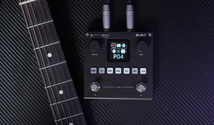 M-VAVE Blackbox Guitar/Bass AMP Modeler – Multi-Effects Processor, Rechargeable for Electric Guitar & Bass