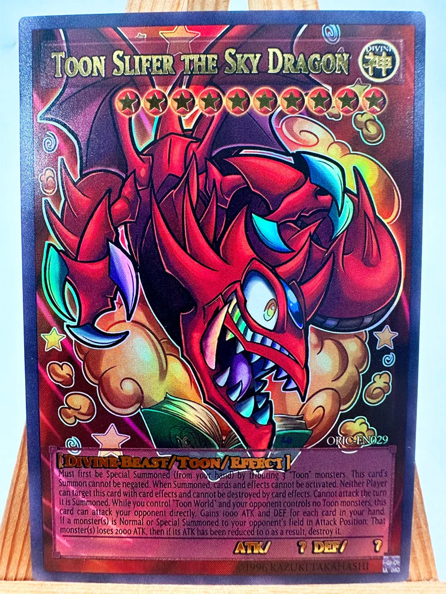 18PCS Blue-Eyes Ultimate Dragon Yu-Gi-Oh! Card Set – English Anime Collectible Game Hobby Cards