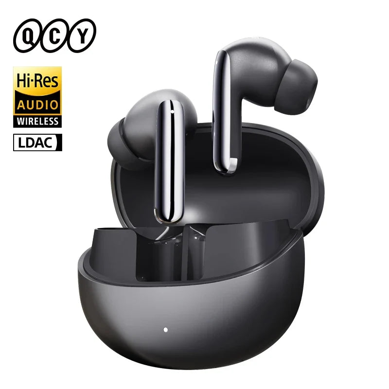 QCY MeloBuds Pro ANC Earbuds - Bluetooth 5.3 Wireless Hi-Res LDAC Headphones with 46dB Noise Cancellation