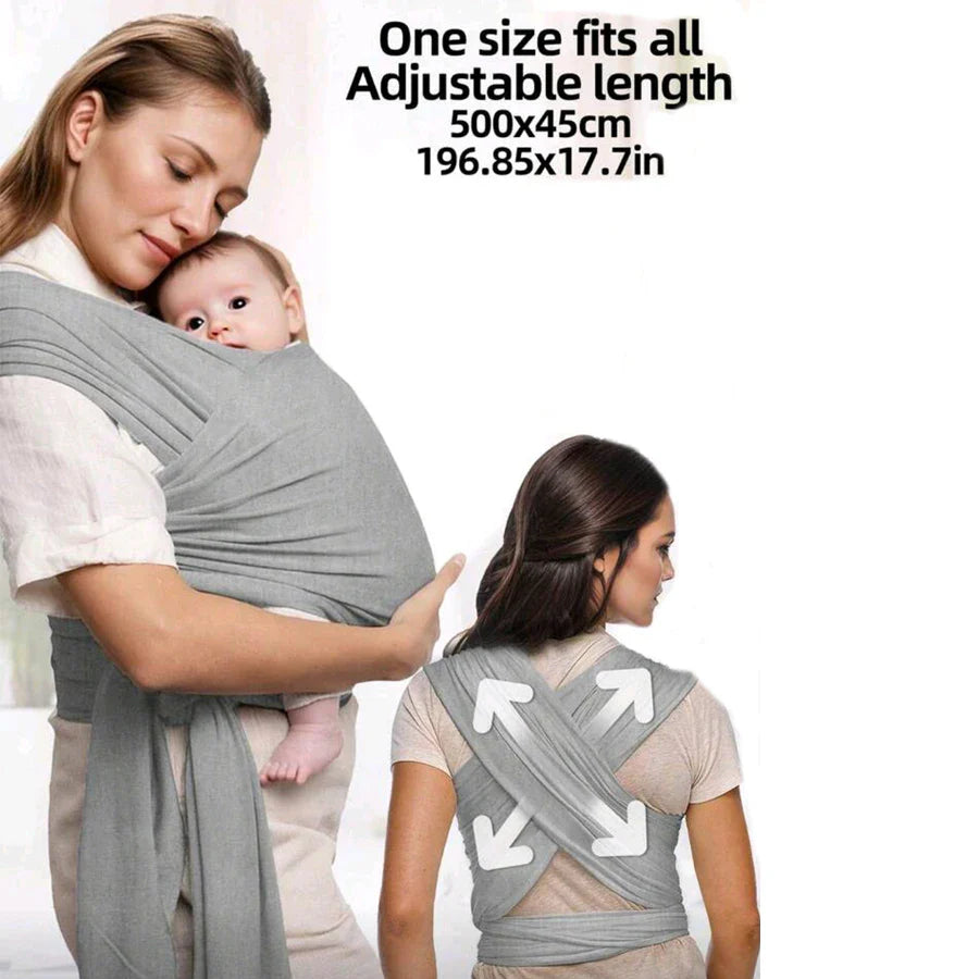 Multi-Functional Baby Carrier - Front Carrying Nursing & Hands-Free Travel Support
