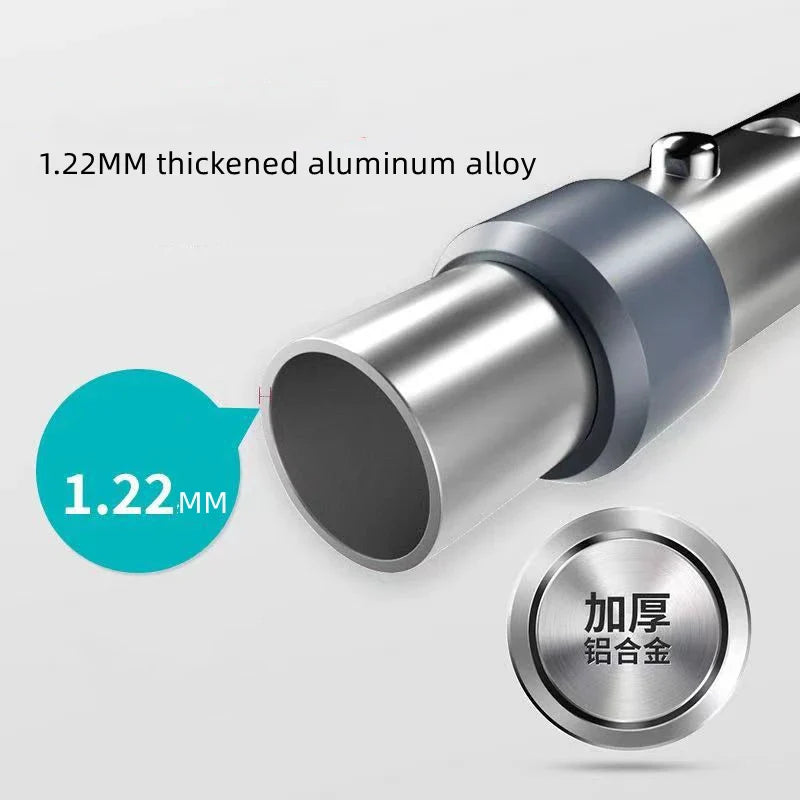 Aluminum Alloy Detachable Foldable Underarm Crutches — Armpit Walking Stick Mobility Aid for Elderly & Disabled