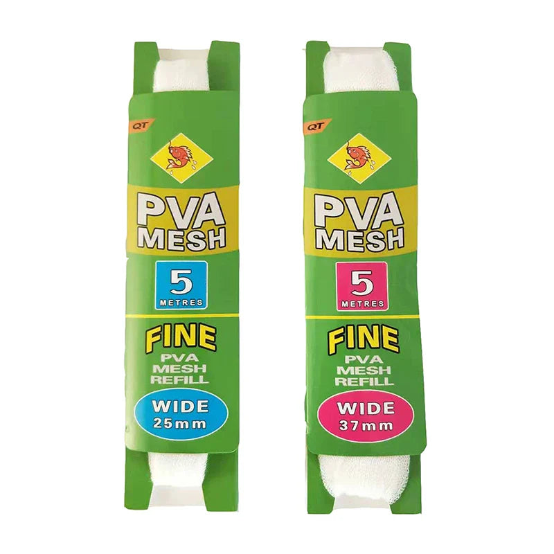 Convenient PVA Mesh Water-Soluble Refill Rig Bait Wrap Bag - Environmentally Friendly Fishing Feeder Trap for Carp Lure Meshes