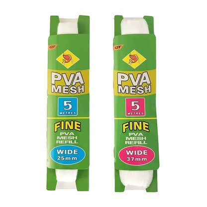 Convenient PVA Mesh Water-Soluble Refill Rig Bait Wrap Bag - Environmentally Friendly Fishing Feeder Trap for Carp Lure Meshes