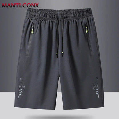 Men's Summer Sport Shorts – Cool Running, Gym & Fitness Training Shorts in Black and Gray