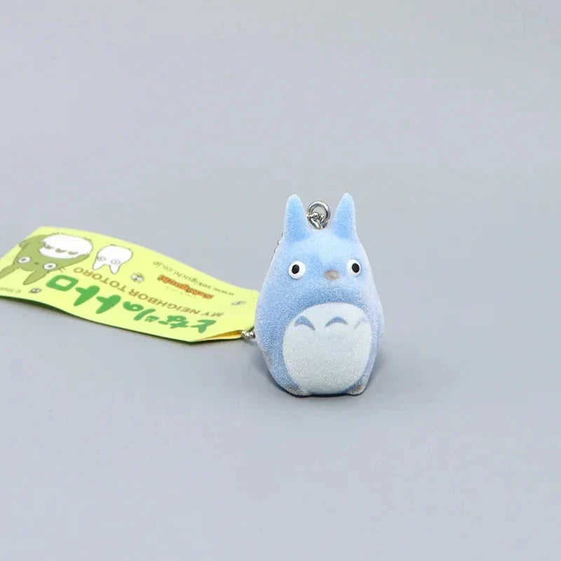 Hayao Miyazaki Totoro & Ponyo Keychain – Cute Cartoon Doll Bag Pendant, Car Accessory & Birthday Gift for Girls