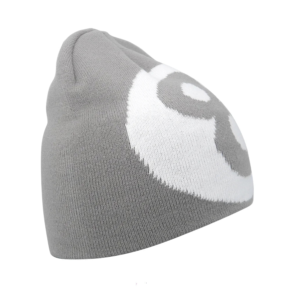 Y2K Letter Knitted Beanie Cap – Unisex Winter Autumn Warm Ski Skullcap, Hip Hop Streetwear Ear Cover Hat for Men & Women
