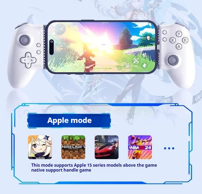 Memo S3 Gamepad Type-C Mobile Controller – Hall Effect Stretching Handle, Joystick for Android, PS Cloud Game, Customized