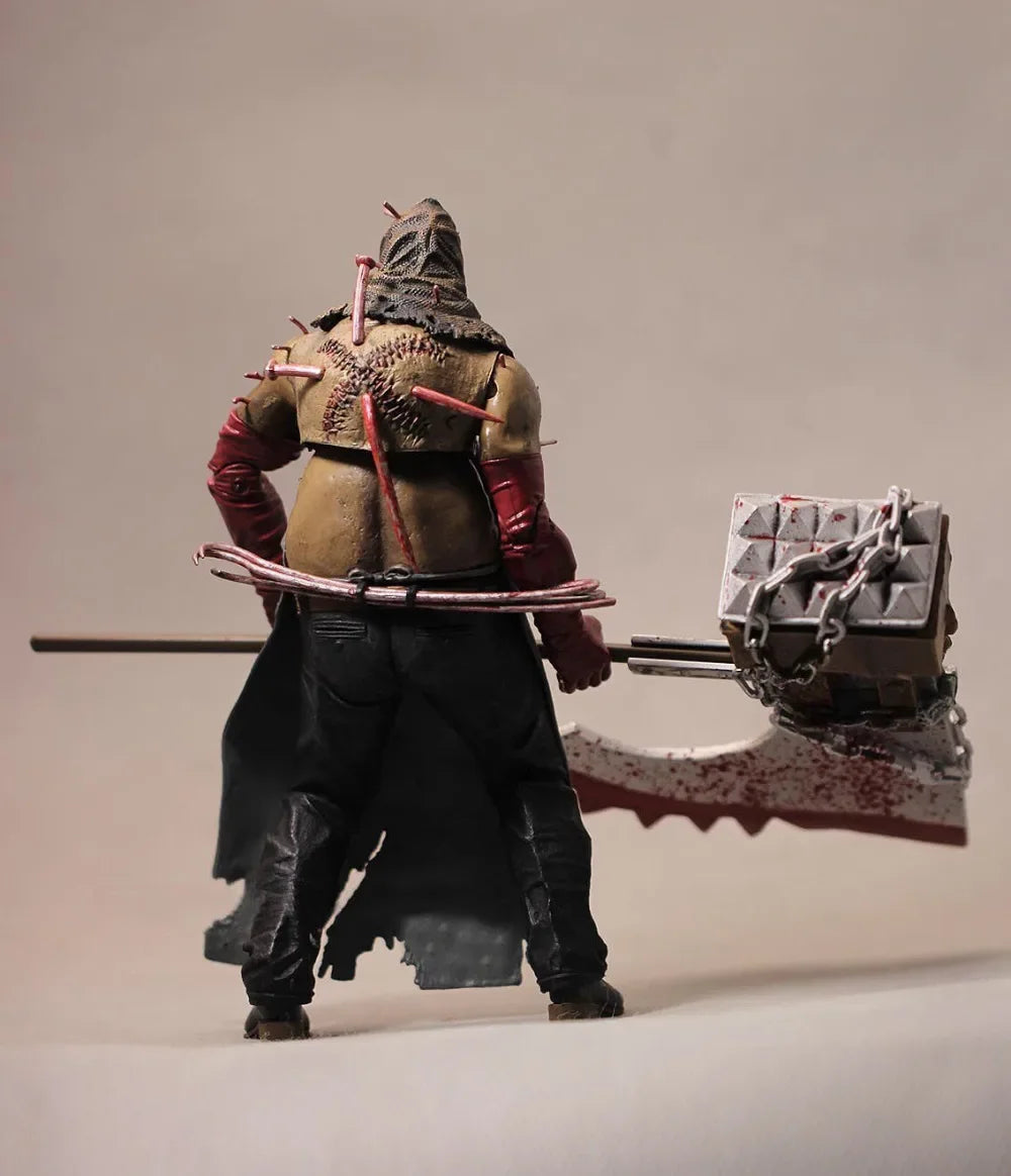 NECA Chris Redfield & HUNK Action Figure – Biohazard Zombie Executioner Majini Collectible Toy Gift for Halloween