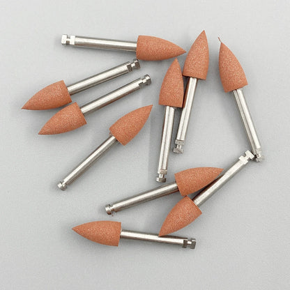 WELLCK Dental Silicone Grinding Heads – 12/10pcs Teeth Polisher for Low-Speed Dental Tools & Lab Use