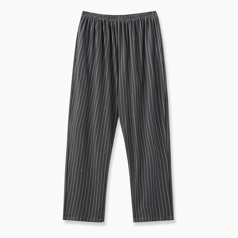 Men’s Plaid Pajama Pants - Soft Breathable Casual Lounge Trousers for Sleepwear & Nightwear