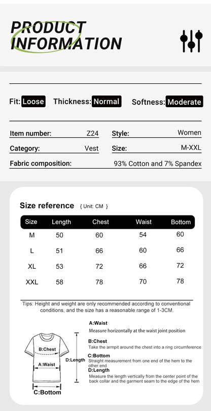 Women’s Camisole Tank Top – Soft Knit Sleeveless Summer Shirt, Tight & Sexy Outerwear Layer
