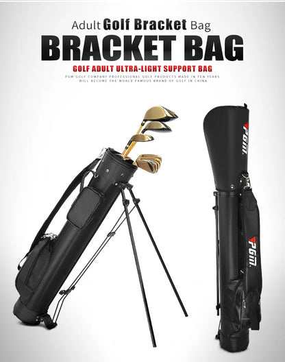 PGM Golf Bag QIAB008 – Lightweight 9-Club Capacity Support Bag for Men & Women, Available in 6 Colors