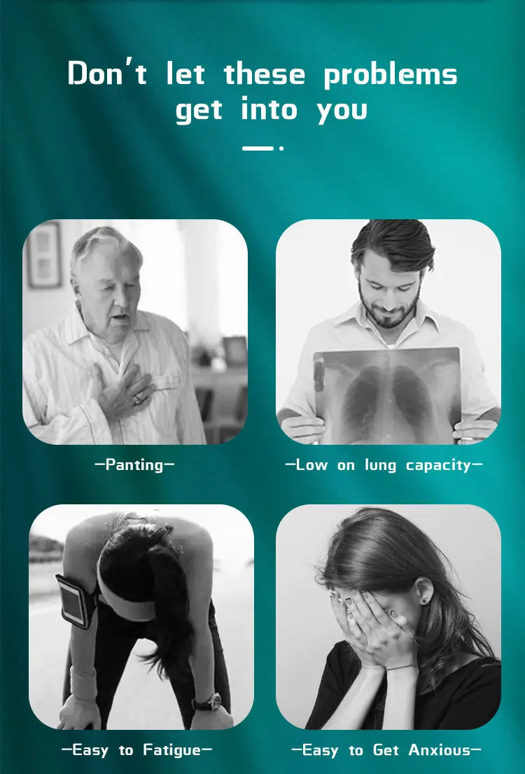 Smart Breathing Trainer Device with App — Breath Monitor for Lung Strength and Exercise