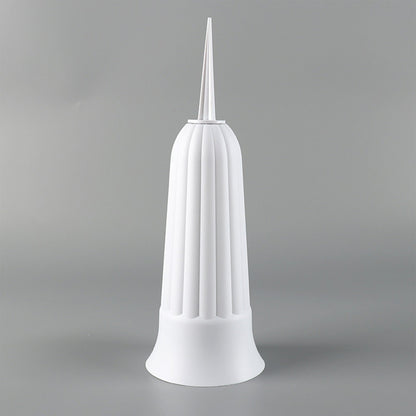 Outdoor Memorial Garden Vase – Flower Pots with Long Spikes, PP Plastic Grave Markers for Cemetery & Festival Decorations