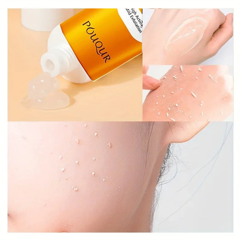 Exfoliating Facial Peeling Gel – Moisturizing, Brightening & Nourishing Face Scrub for Skin Care