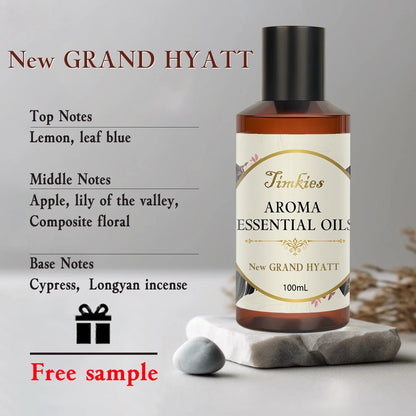 100ML Hotel Room Fragrance Diffuser – Air Freshener for Home, Car, and Office – Ritz Carlton & Hilton Scent, Humidifier & Essential Oil Refill   2/2