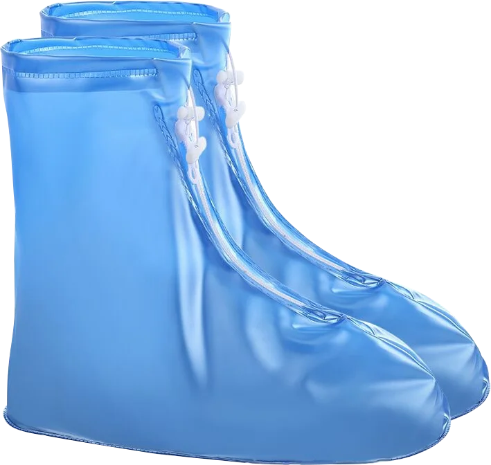 Waterproof Silicone Shoe Covers – Reusable Rain Boots Protectors for Men & Women, Indoor & Outdoor (1 Pair)