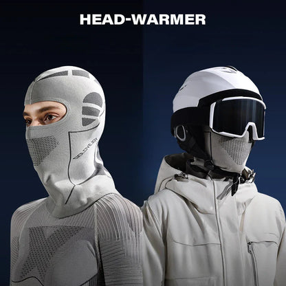 Cold-Proof Thermal Scarf and Winter Ski Hat Balaclava - Full Face Mask, Head and Neck Cover for Skiing, Cycling, Hunting, and Helmet Liner