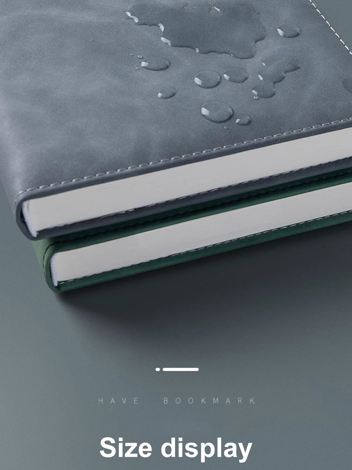 A5 Thickened Deer Head Notebook – Business PU Soft Leather Notepad with Horizontal Lines, School & Office Stationery Supplies