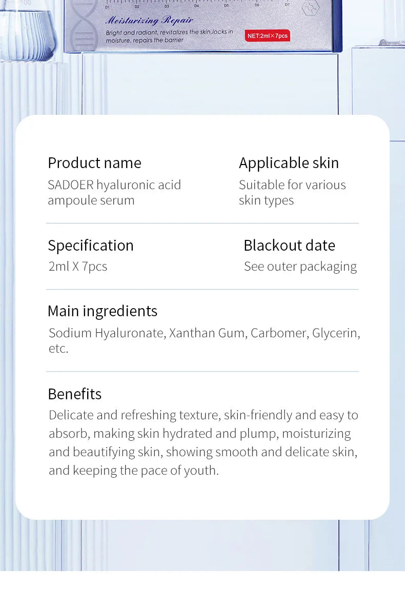 Vitamin C Face Serum – Whitening, Dark Spot & Freckle Removal, Hyaluronic Pore Minimizer & Anti-Aging Essence