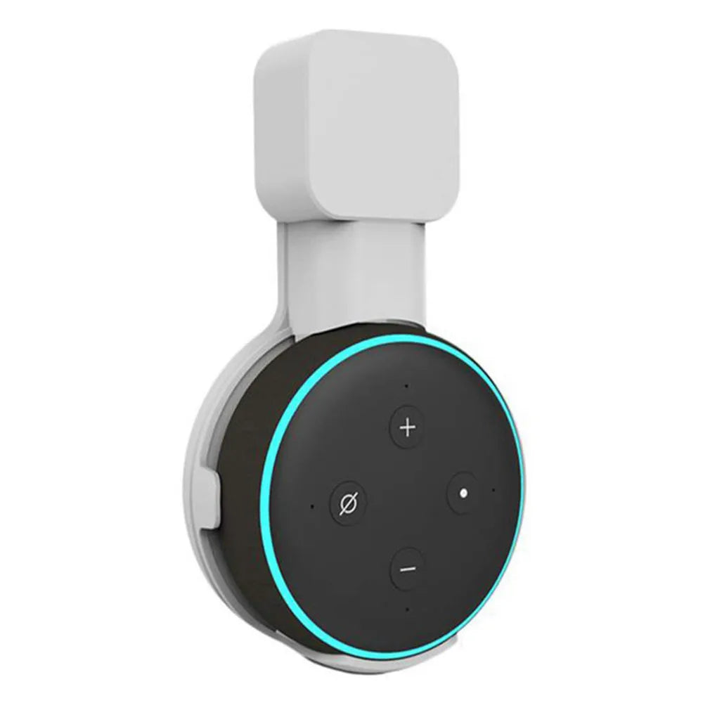 Speaker Wall Mount Holder for Alexa Echo Dot 3rd Gen – Screwless Cable Management Stand Hanger for Indoor Sound Box