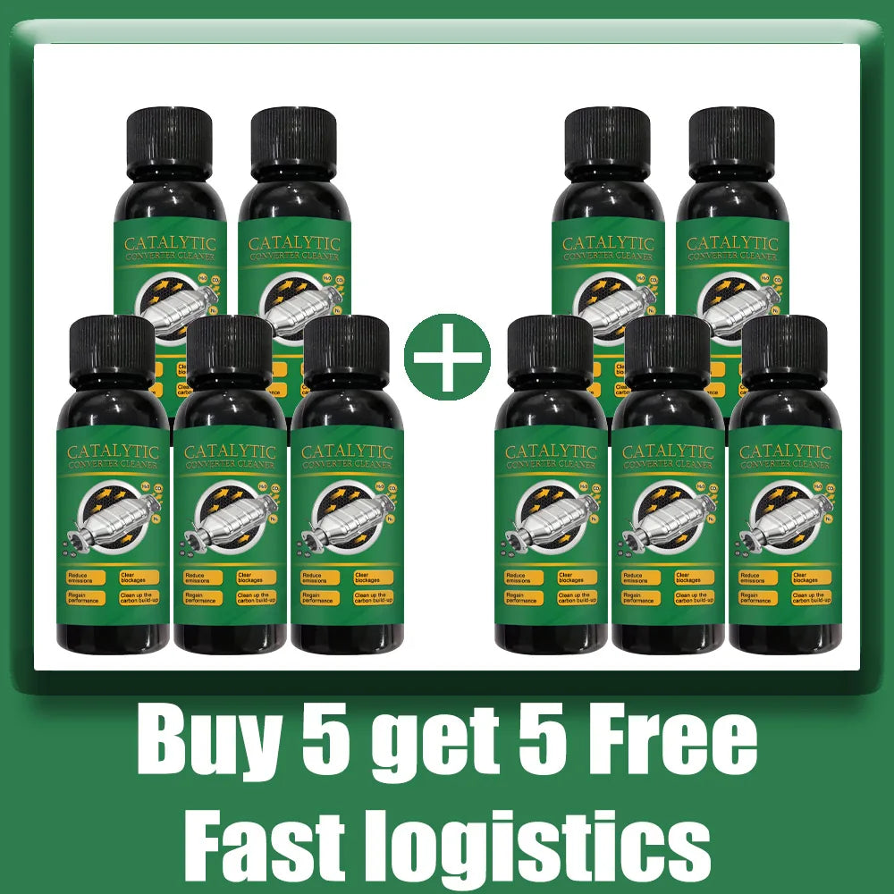 Powerful Three-Way Catalytic Converter Cleaner – Heavy Duty Car Carbon Deposit & Sludge Removal All-Purpose Engine Cleaning Solution