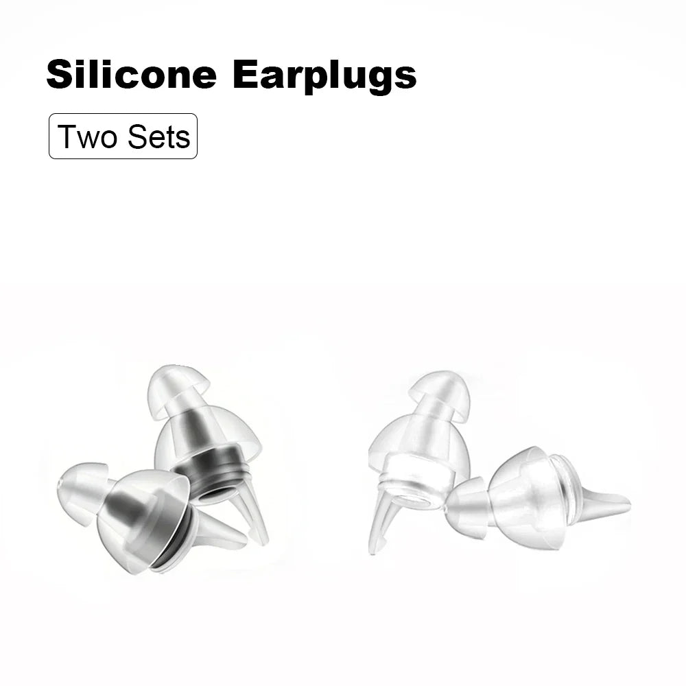 High Fidelity Concert Earplugs - Reusable Hypoallergenic Hearing Protection for Musicians & Events