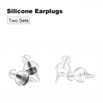High Fidelity Concert Earplugs - Reusable Hypoallergenic Hearing Protection for Musicians & Events