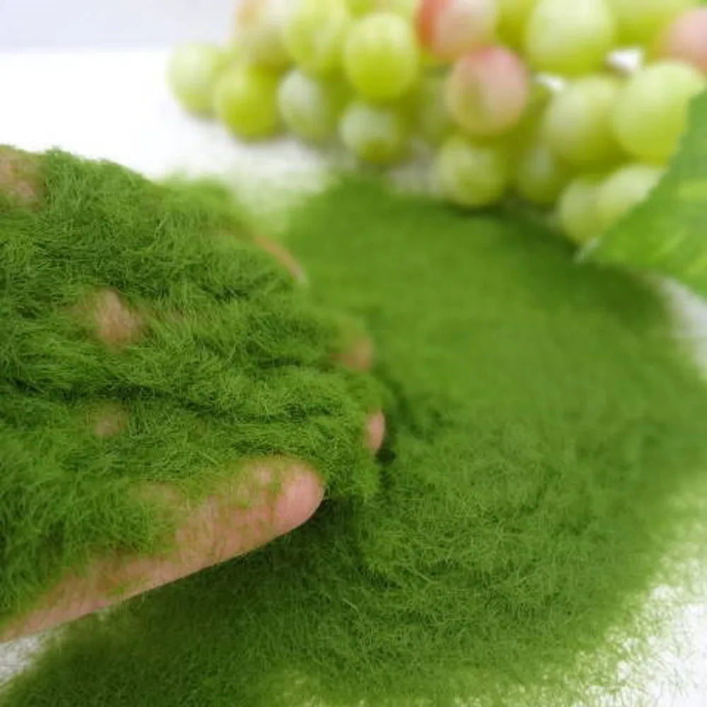 Artificial Moss Micro Landscape Decoration: DIY Garden Craft Building Model Material - Includes Artificial Grass Powder and Accessories