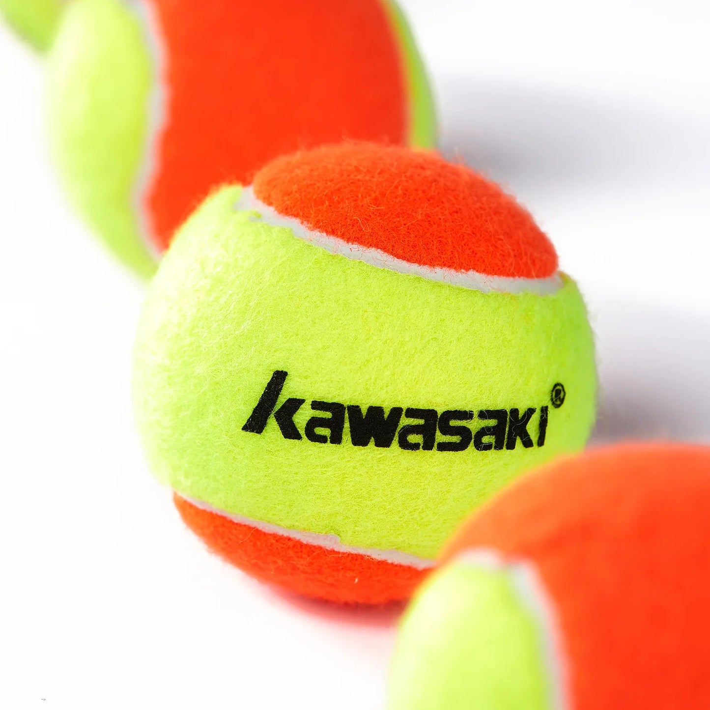 Kawasaki Beach Tennis Balls - High Elasticity and Impact Resistance, 12pcs per Lot