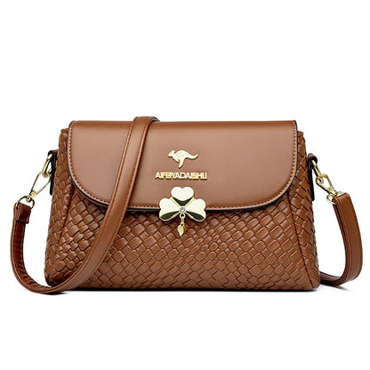 Luxury Women’s Designer Handbags – 2025 Soft Knitting Leather Crossbody Shoulder Bag