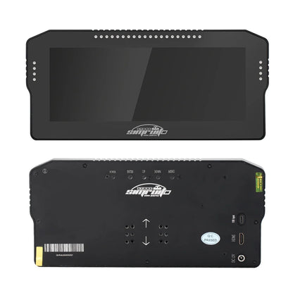 SimRuito 10.3-Inch Racing Dashboard - Sim Racing Steering Wheel Display for PC Speed and Car Data