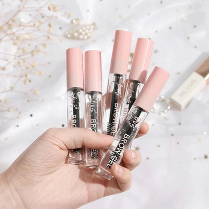 Waterproof Transparent Gel Eyebrow Styling Cream - Long-Lasting Fixing Brow Soap, Clear Liquid Eyebrow Sealed Layer, Makeup Cosmetic