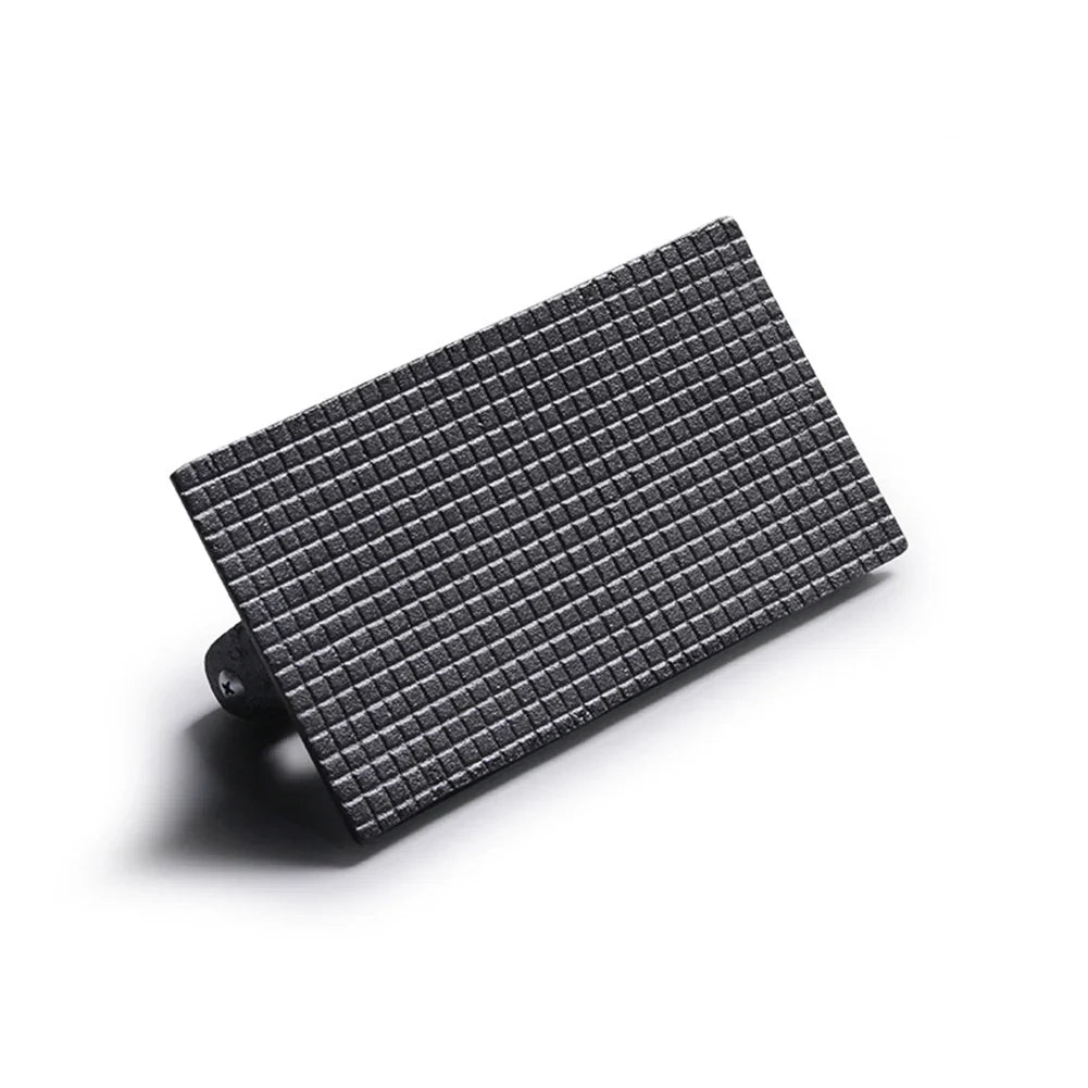 Universal Rectangular Meat Press, Heavy-Duty Steak & Burger Press with Handle, BBQ Cooking Tool, High Temperature Resistance