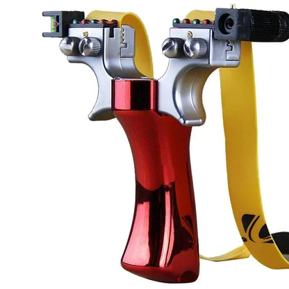 Laser Pointing Slingshot – 10 Style High Precision Aiming Catapult for Outdoor Hunting & Target Shooting Accessories